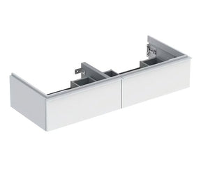 Allaskaappi Geberit Icon 1184x476x247 mm Matta Valkoinen Kahdella Laatikolla - KarelianStore