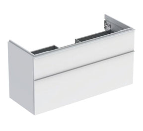 Allaskaappi Geberit Icon 1184x476x615 mm Mattavalkoinen Kahdella Laatikolla - KarelianStore
