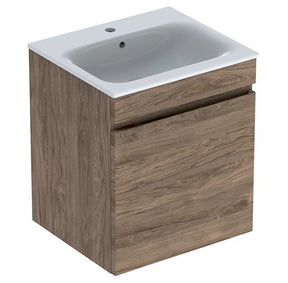 Allaskaappipaketti Geberit Renova Plan 550x480x622 mm Hikkoripuu - KarelianStore