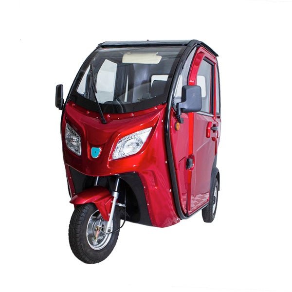 Autokruiser, Burgundy red 4.8kWh litium akku ja 10A laturi - KarelianStore