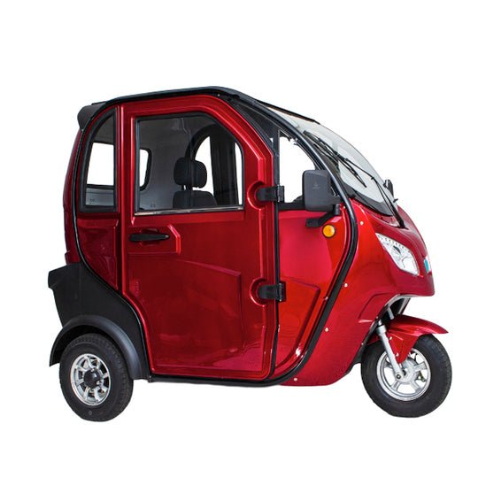 Autokruiser, Burgundy red 7.2kWh litium akku ja 10A laturi - KarelianStore