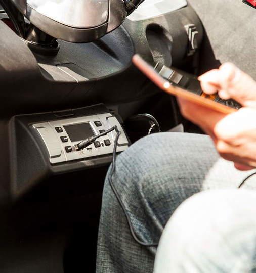 Autokruiser, Burgundy red 7.2kWh litium akku ja 10A laturi - KarelianStore