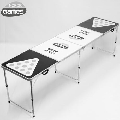 Beer Pong - pöytä varusteineen 240 x 60 cm NORDIC Games - KarelianStore