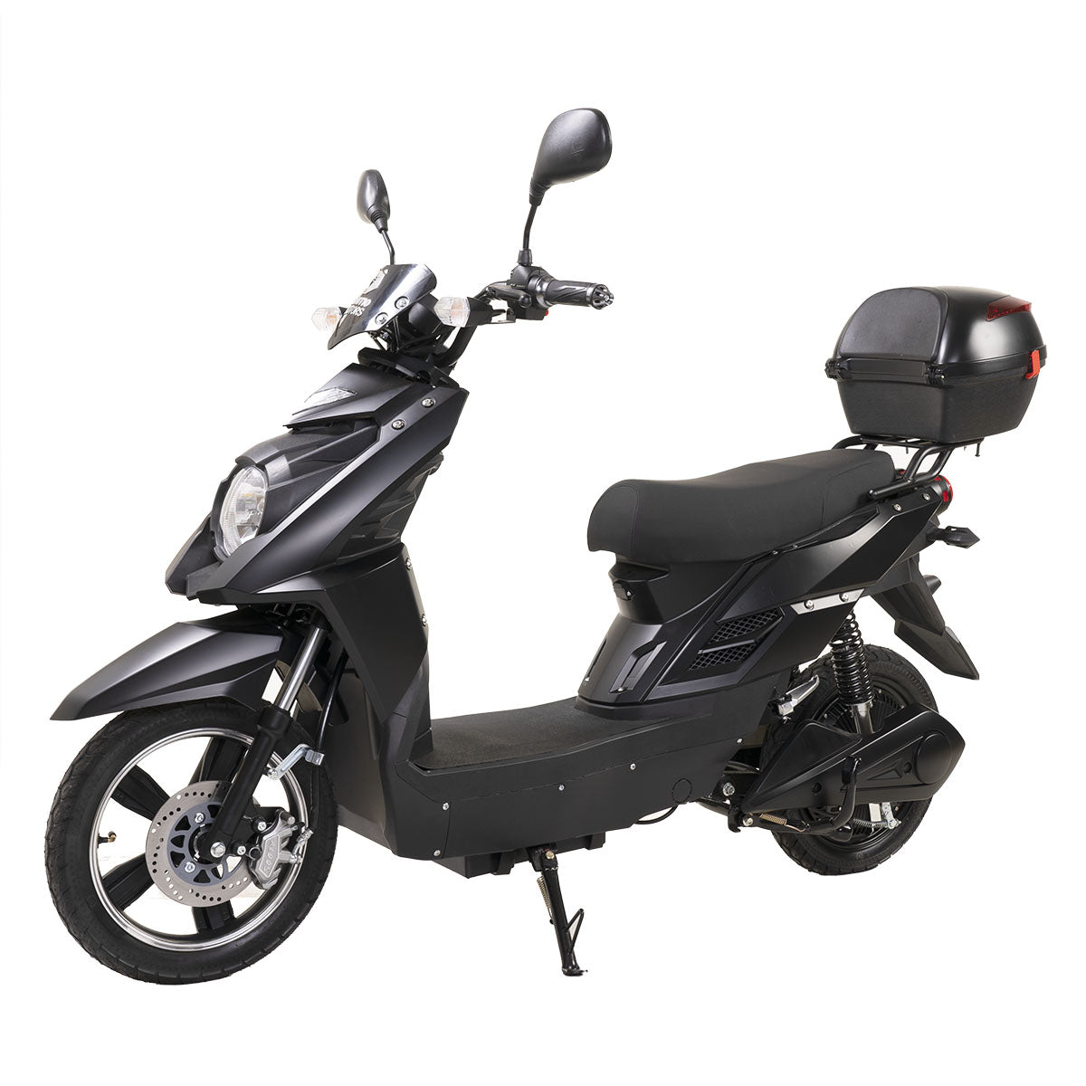 e - Scooter 2.0, Black 1,4kWh litium akku ja 3A Laturi - KarelianStore