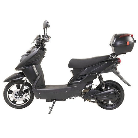 e - Scooter 2.0, Black 1,4kWh litium akku ja 3A Laturi - KarelianStore