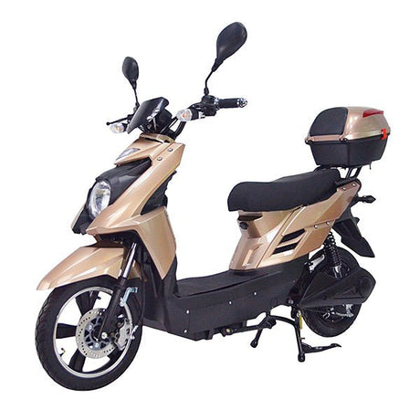 e - Scooter 2.0, Gold 1,4kWh lithium akku ja 3A laturi - KarelianStore