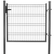 Elementtiaidan portti, 1030 x 1180 mm, harmaa - KarelianStore