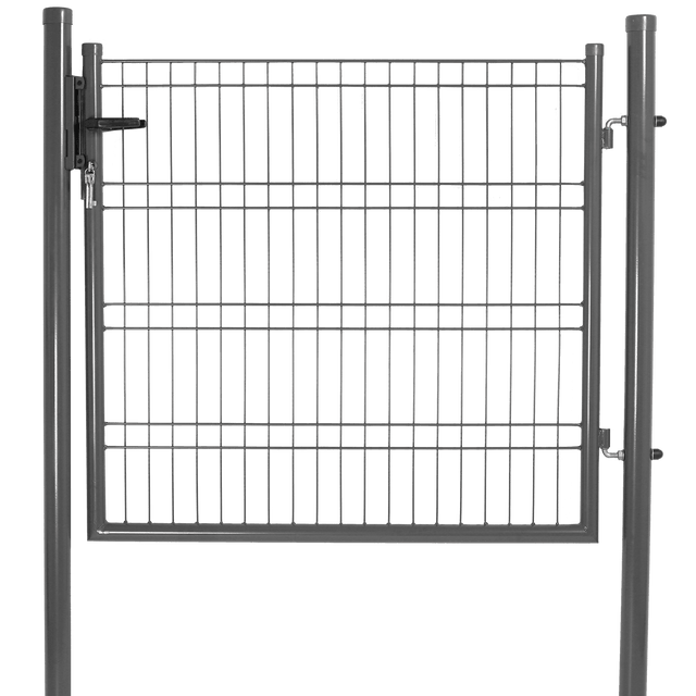 Elementtiaidan portti, 1030 x 1180 mm, harmaa - KarelianStore