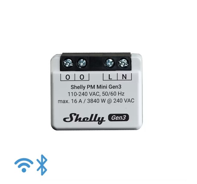 Energiamittari Shelly Plus PM Mini GEN3 - KarelianStore