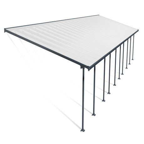 Feria terassikatos 4 x 14,56 m, antrasiitti Palram - Canopia - KarelianStore