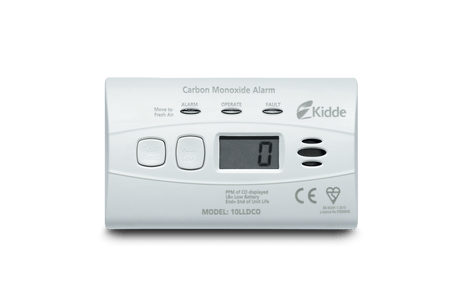 Häkäilmaisin Kidde K10LLDCONDC Näytöllä Paristokäyttöinen - KarelianStore