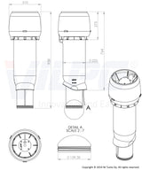 Huippuimuri Vilpe E220P - 160 - 700 Harmaa - KarelianStore