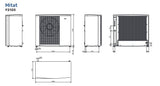 Ilma - vesilämpöpumppu Nibe Polar F2120 - 20 400V - KarelianStore