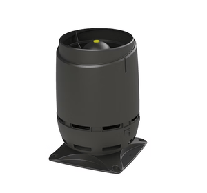 Ilmanvaihdon Poisto Vilpe Flow 125S 250x250 Musta - KarelianStore