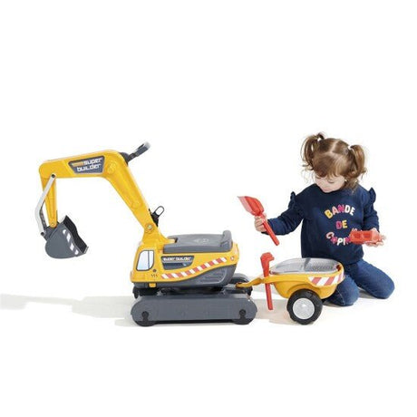Kaivinkone Super Builder perävaunulla FALK - KarelianStore