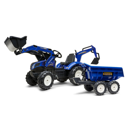 Kaivuri sis. peräkärryn kipillä FALK New Holland - KarelianStore