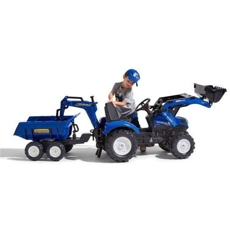 Kaivuri sis. peräkärryn kipillä FALK New Holland - KarelianStore