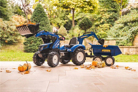 Kaivuri sis. peräkärryn kipillä FALK New Holland - KarelianStore