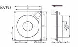 Kanavapuhallin Onnline KV - 160C Seinämalli - KarelianStore