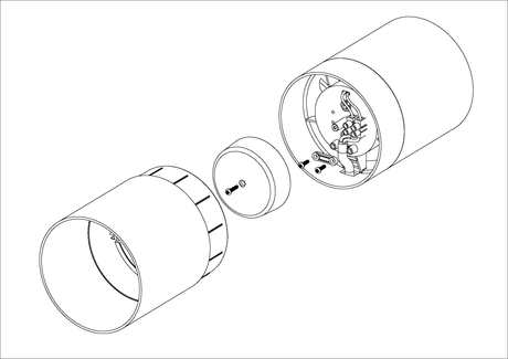 Kanavapuhallin Opal WKA125 - KarelianStore