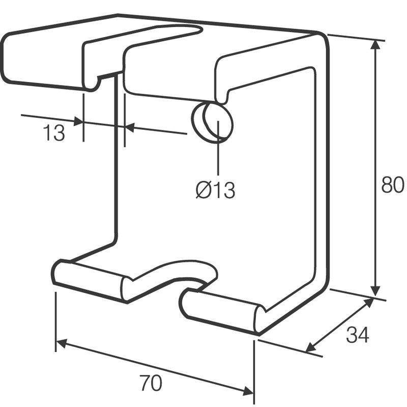 Kattokiinnike SYSTEMAL - PRESTO NTB05 5KN - KarelianStore