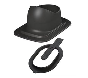 Kattoläpivienti Vilpe Click Classic Loiva Musta - KarelianStore