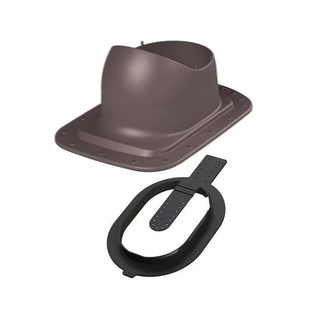 Kattoläpivienti Vilpe Click Classic Loiva Ruskea - KarelianStore