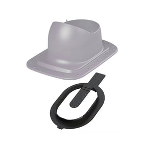 Kattoläpivienti Vilpe Click Classic Loiva Vaaleanharmaa - KarelianStore