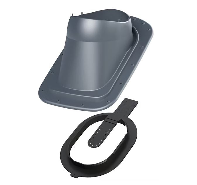 Kattoläpivienti Vilpe Click Classic Vino Harmaa - KarelianStore