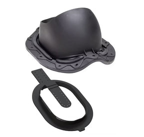 Kattoläpivienti Vilpe Click Muotokate Musta - KarelianStore