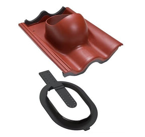 Kattoläpivienti Vilpe Click Tiili Punainen - KarelianStore