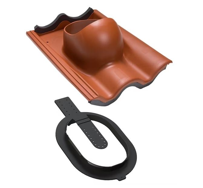 Kattoläpivienti Vilpe Click Tiili Tiilenpunainen - KarelianStore