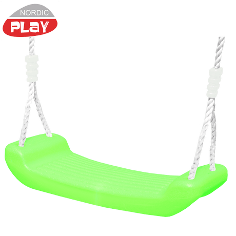 Keinuistuin, limenvihreä, sis. Köyden NORDIC PLAY - KarelianStore