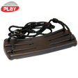 Keinuistuin, musta, musta köysi NORDIC PLAY - KarelianStore