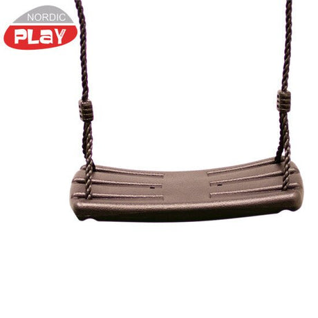 Keinuistuin, musta, musta köysi NORDIC PLAY - KarelianStore