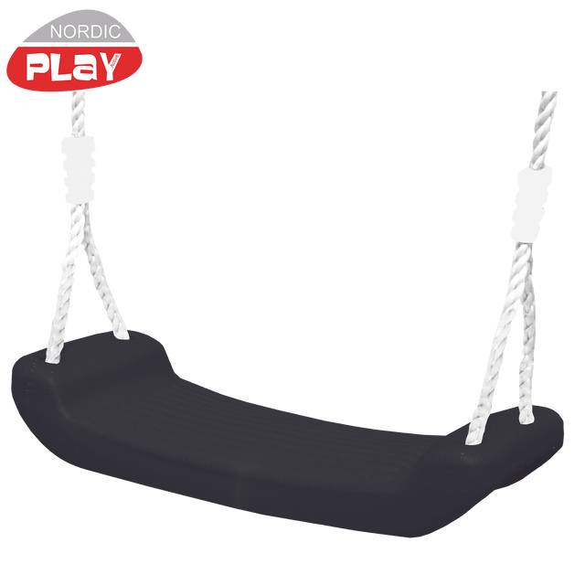Keinuistuin, musta, sis. Köyden NORDIC PLAY - KarelianStore