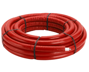 Komposiittiputki Viega 25x2.3 mm Eristetty 9 mm Punainen 25m - KarelianStore