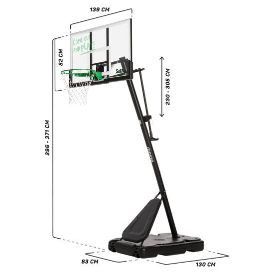 Koripalloteline Guard Salta 138 x 371 x 240 cm - KarelianStore