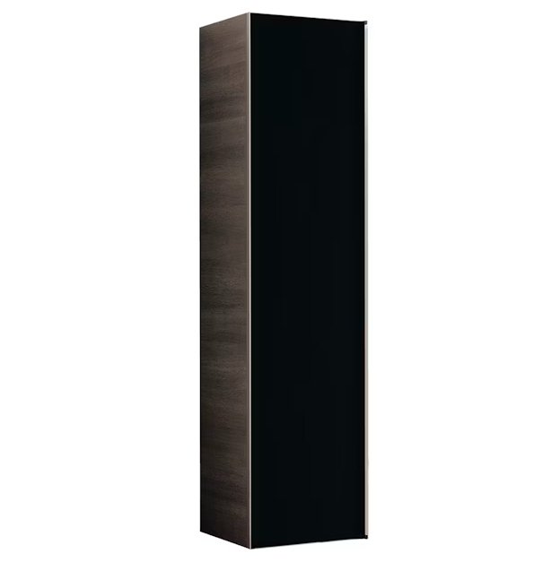 Korkea Kaappi Geberit Citterio 400x1600x371 mm Musta Lasi Tammi Harmaanruskea - KarelianStore