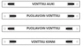 Korvausilmaventtiili Biobe VS - B 60 - KarelianStore