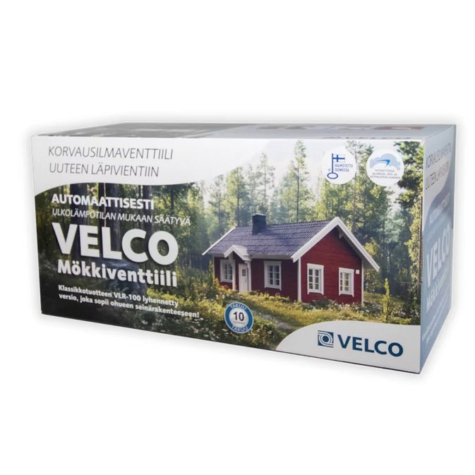 Korvausilmaventtiili Velco VT - 100 Mökkiventtiili - KarelianStore