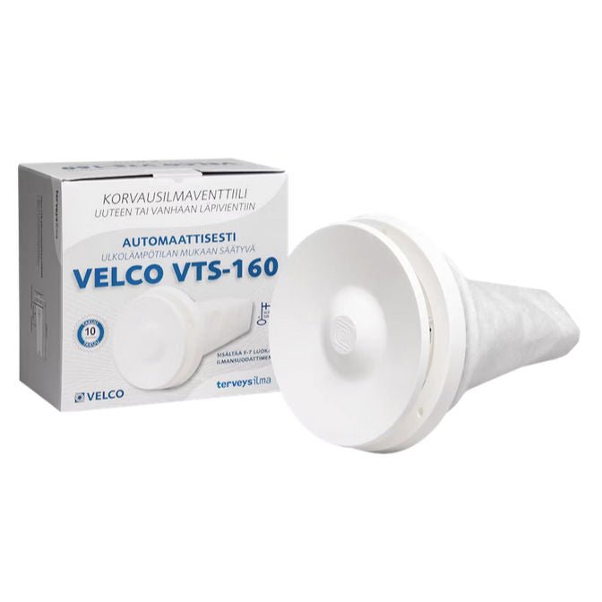 Korvausilmaventtiili Velco VTS - 160 - KarelianStore