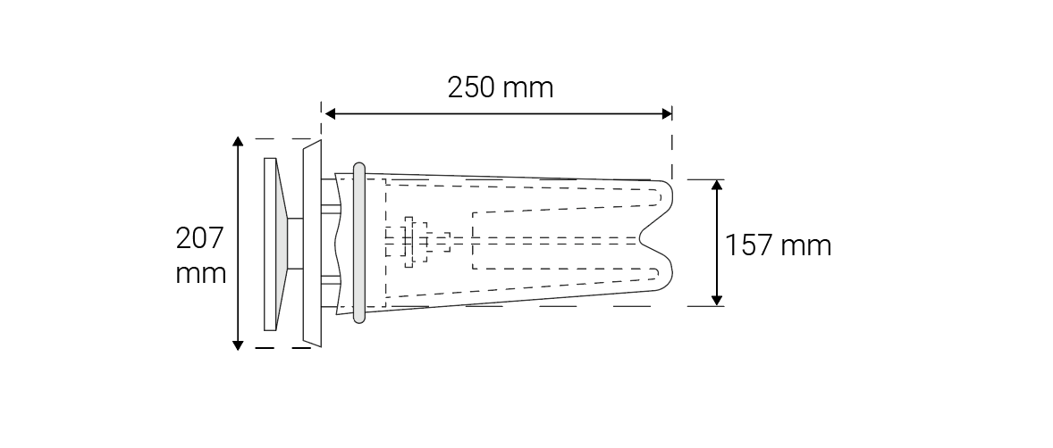 Korvausilmaventtiili Velco VTS - 160 - KarelianStore