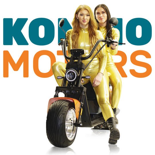 Kruiser Elektra Oranssi Grafiitti 2,4kWh akulla - KarelianStore