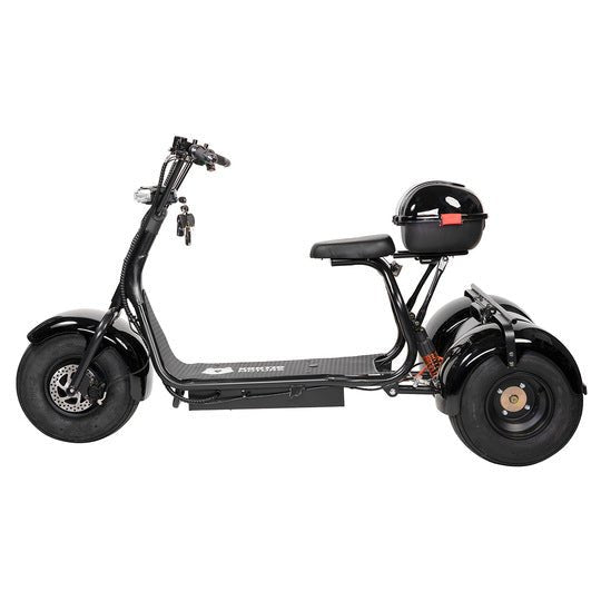 Kruiser Trike Black 1,2kWh akulla - KarelianStore
