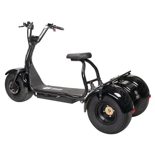 Kruiser Trike Black 1,2kWh akulla - KarelianStore