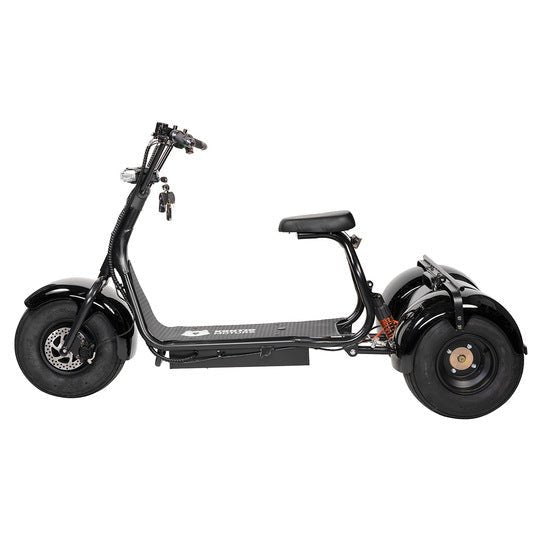 Kruiser Trike Black 1,2kWh akulla - KarelianStore