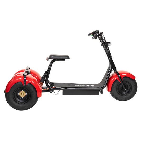 Kruiser Trike Red 1,2kWh akulla - KarelianStore