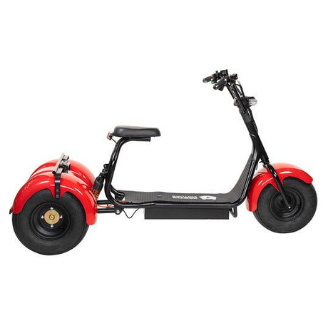 Kruiser Trike Red 1,2kWh akulla - KarelianStore