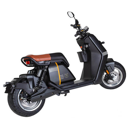 Kruiser Vesper mopo 45km/h Musta Grafiitti 2,4 kWh akulla - KarelianStore